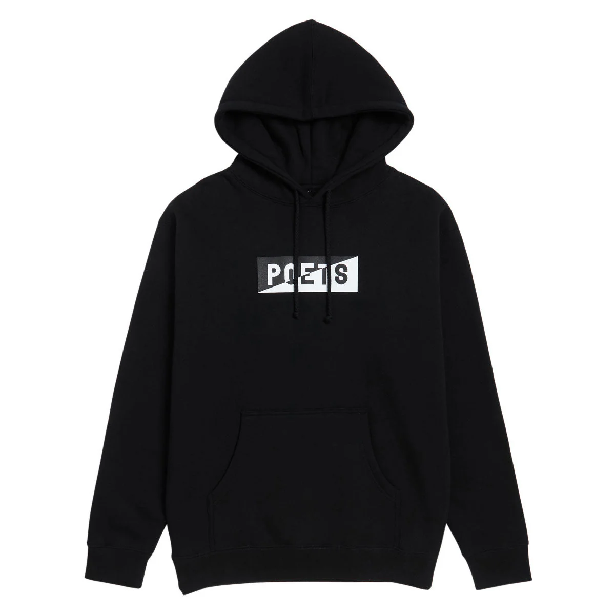 Poets Cinzano Screened Hoodie - Black