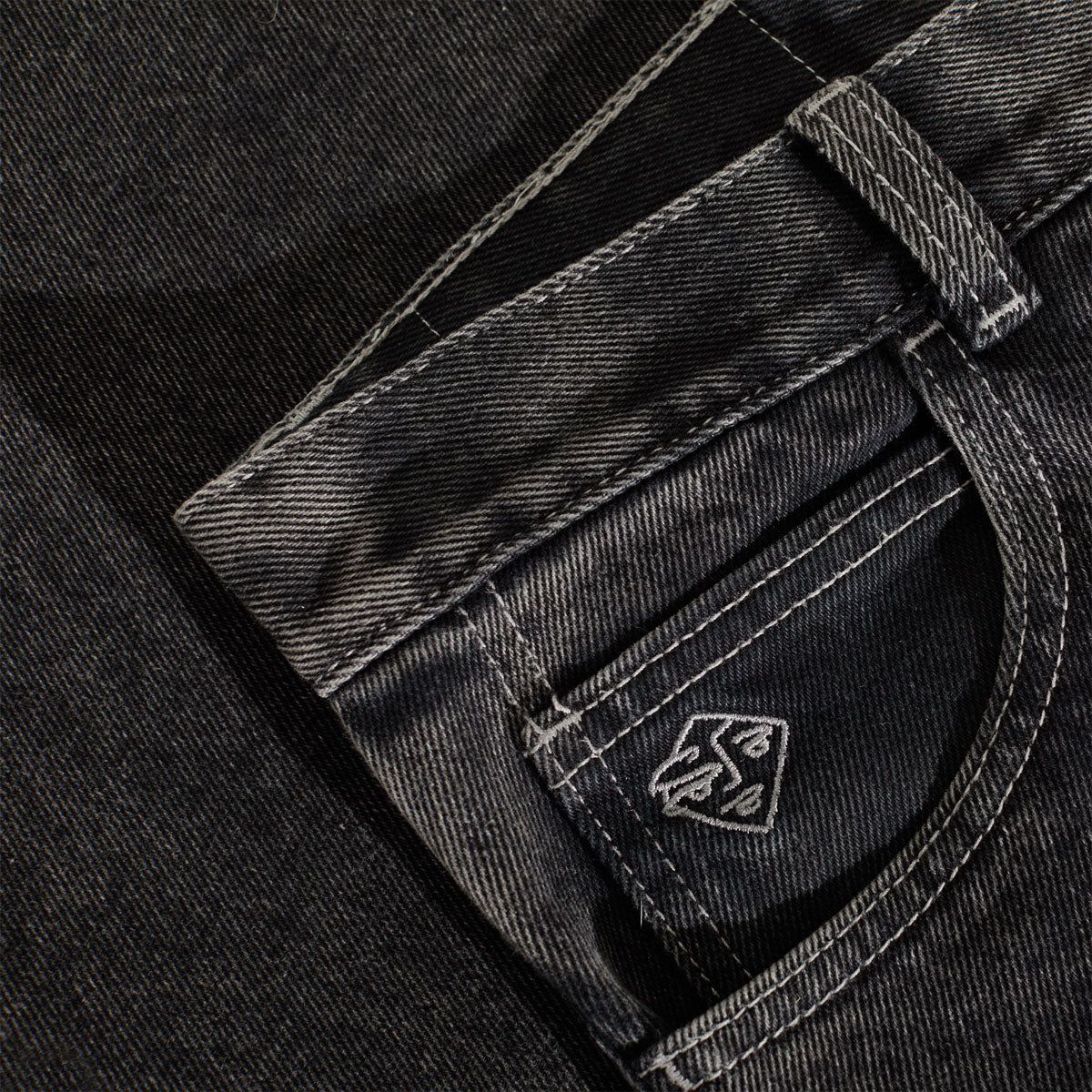 Polar 89! Denim Jeans - Silver Black - Image 3