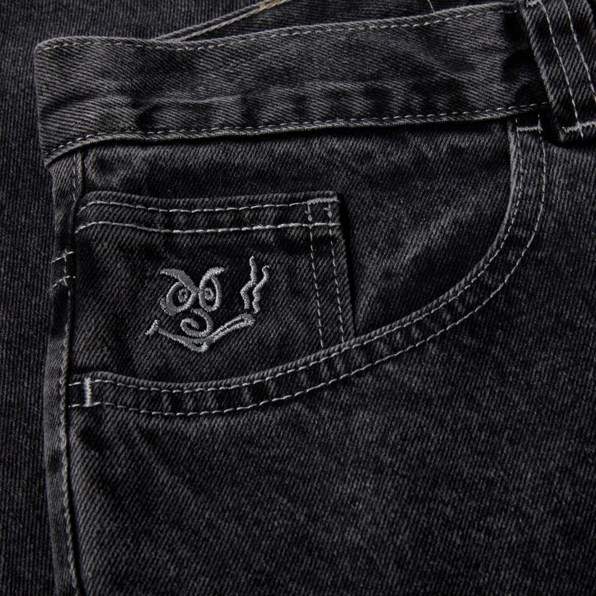 Polar 92! Denim Jeans - Silver Black - Image 3