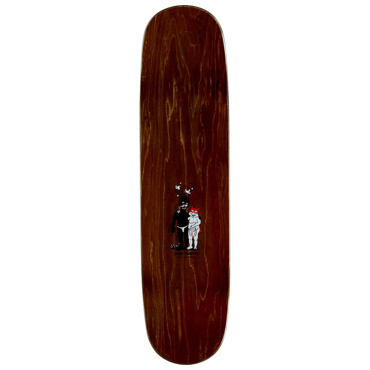 Polar Aaron Herrington Pumping Iron P2 Jr Shape Skateboard Complete - 8.25" - Image 2