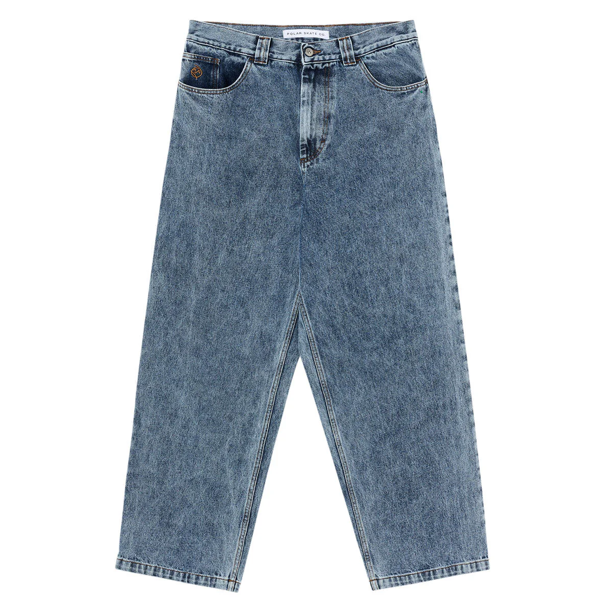 Polar Big Boy Jeans - Heavy Washed Blue