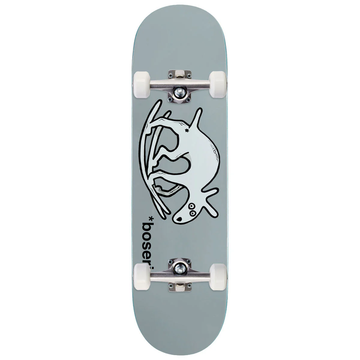 Polar David Stenström Tape & Panther Skateboard Complete - Black - 8.375" - Image 3