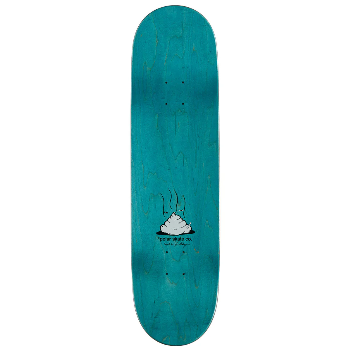 Polar David Stenström Tape & Panther Skateboard Complete - Black - 8.375" - Image 4