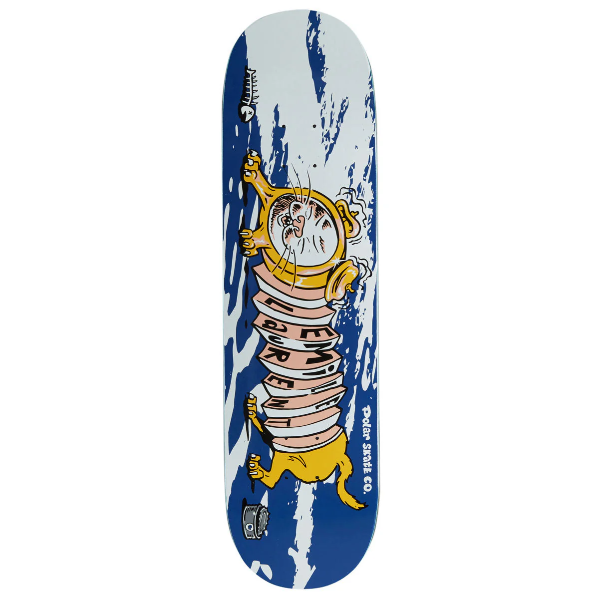 Polar Emile Laurent Accordion Dog Skateboard Deck - 8.375"