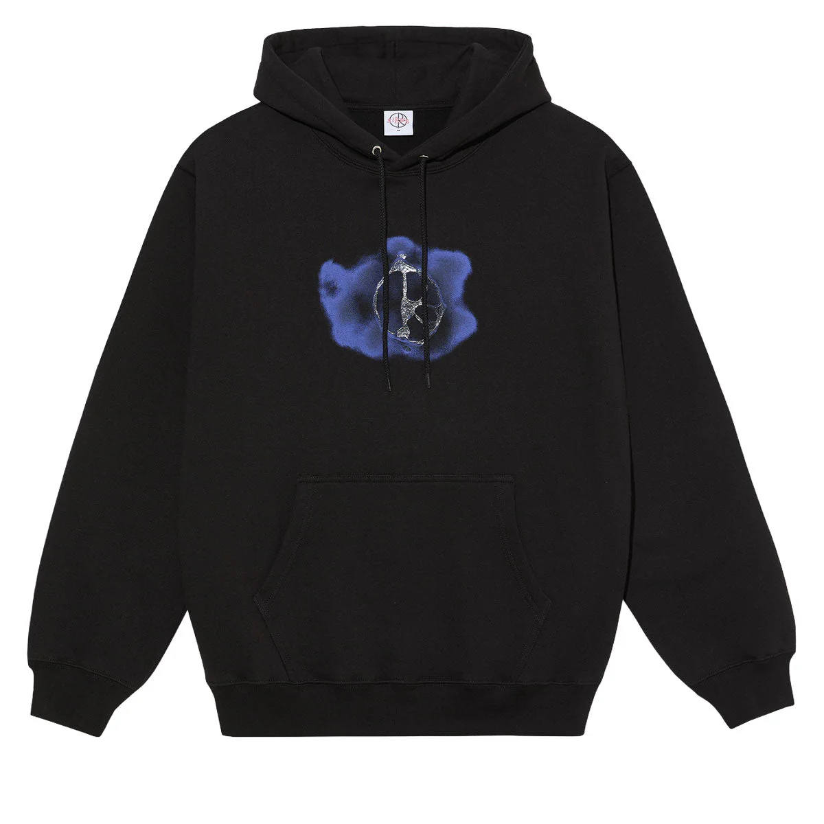 Polar Metal Logo Dave Hoodie - Black