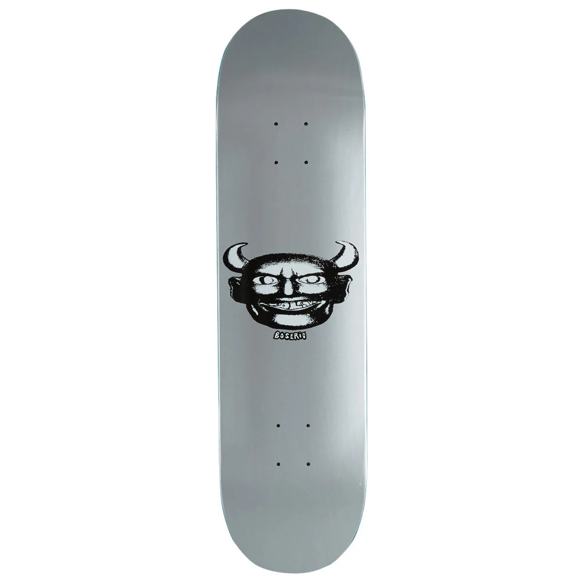 Polar Nick Boserio Silver Devil Skateboard Deck - 8.25"