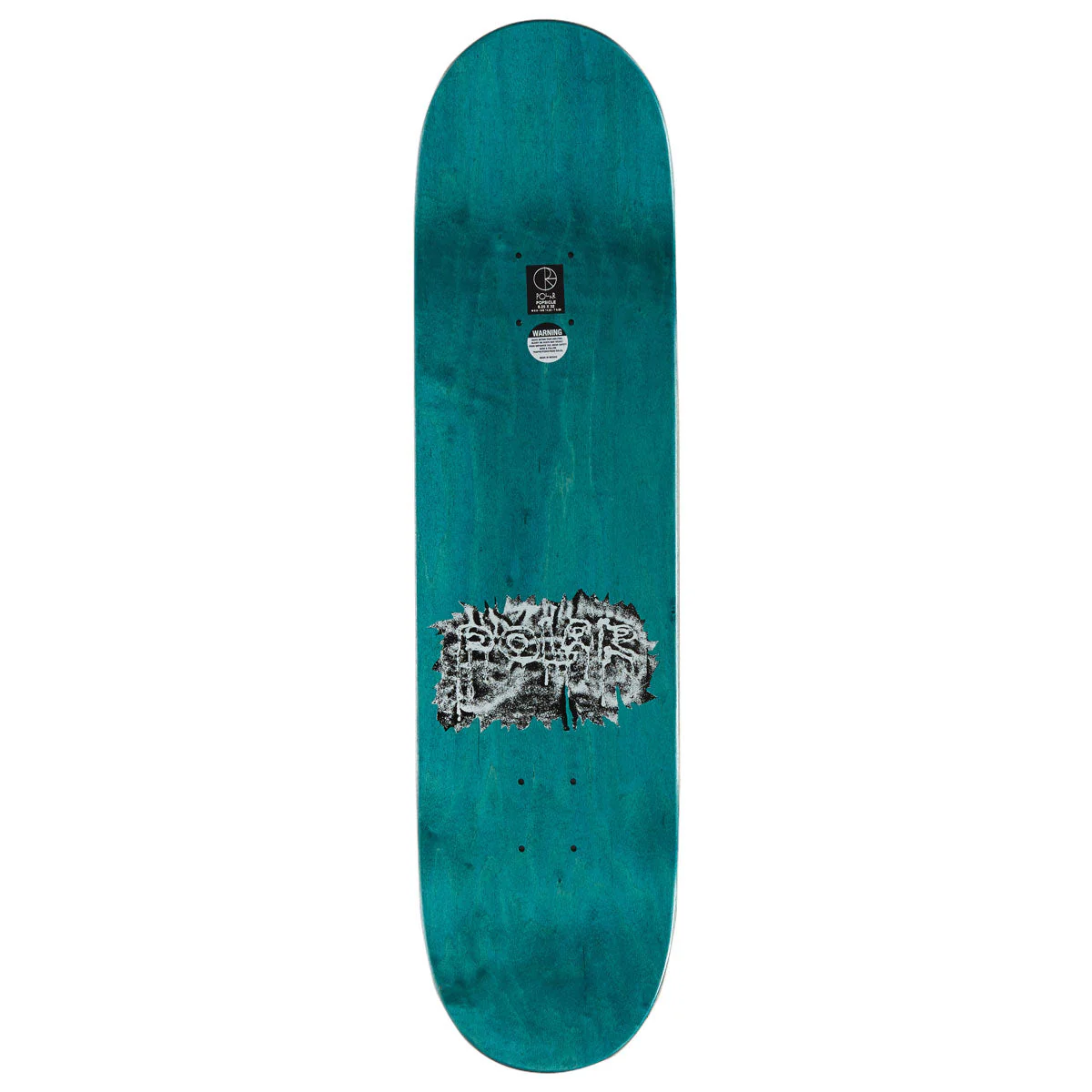 Polar Nick Boserio Silver Devil Skateboard Deck - 8.25" - Image 2