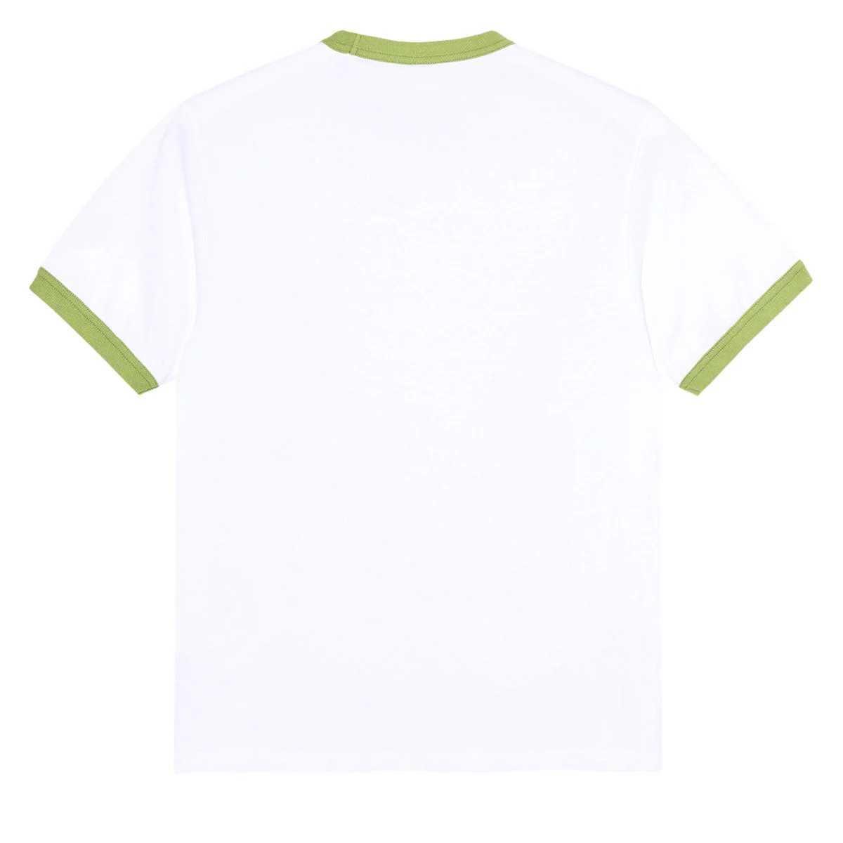 Polar Ringer T-Shirt - White/Peridot - Image 3
