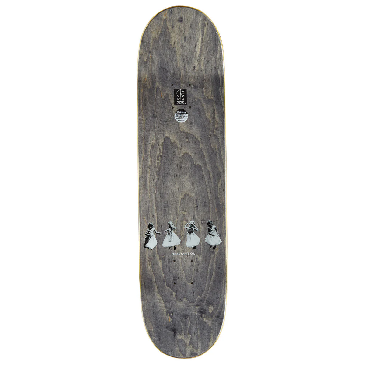 Polar Roman Gonzalez Kite Skateboard Deck - Yellow - 8.25" - Image 2