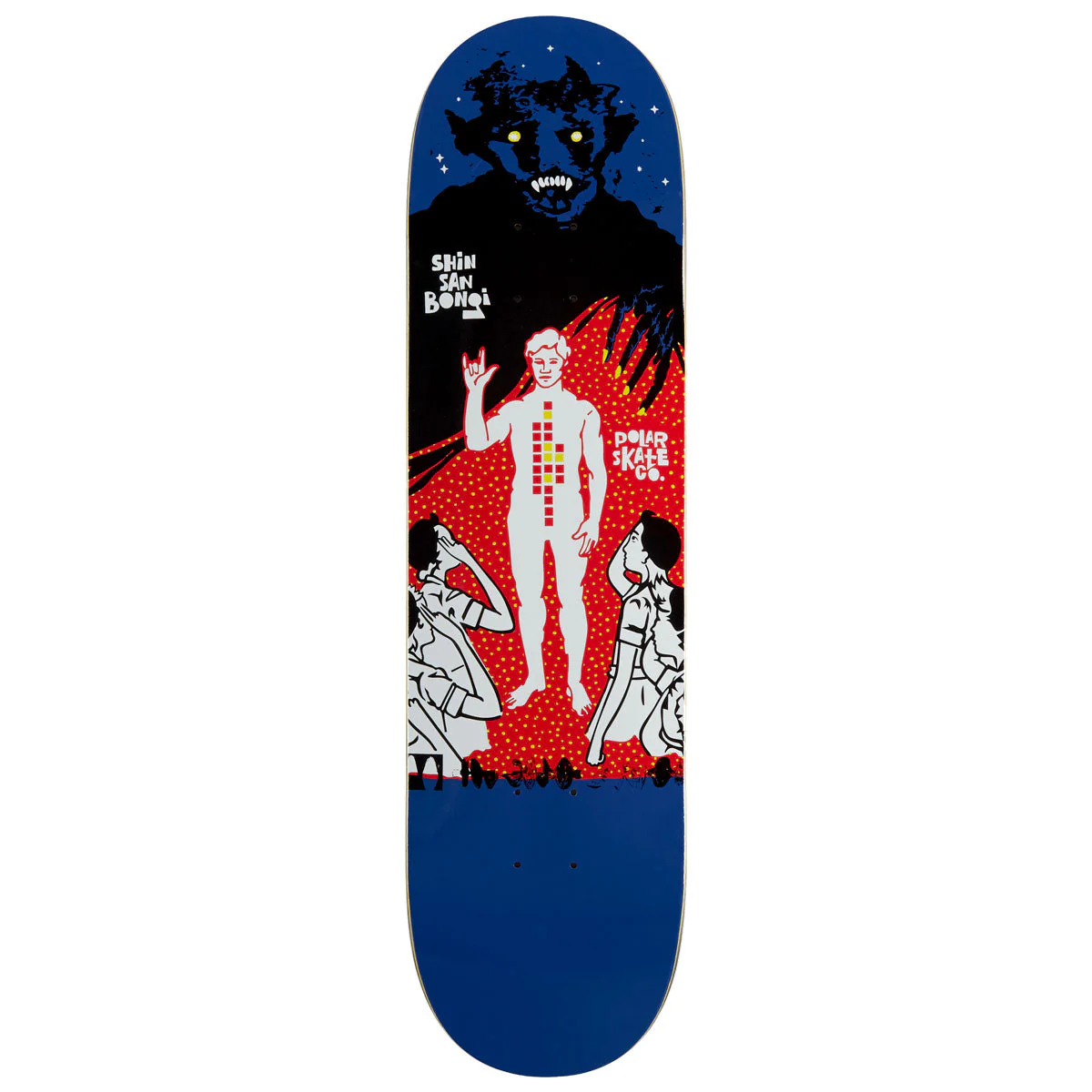 Polar Shin Sanbongi Fanzilla Skateboard Deck - 8.25"