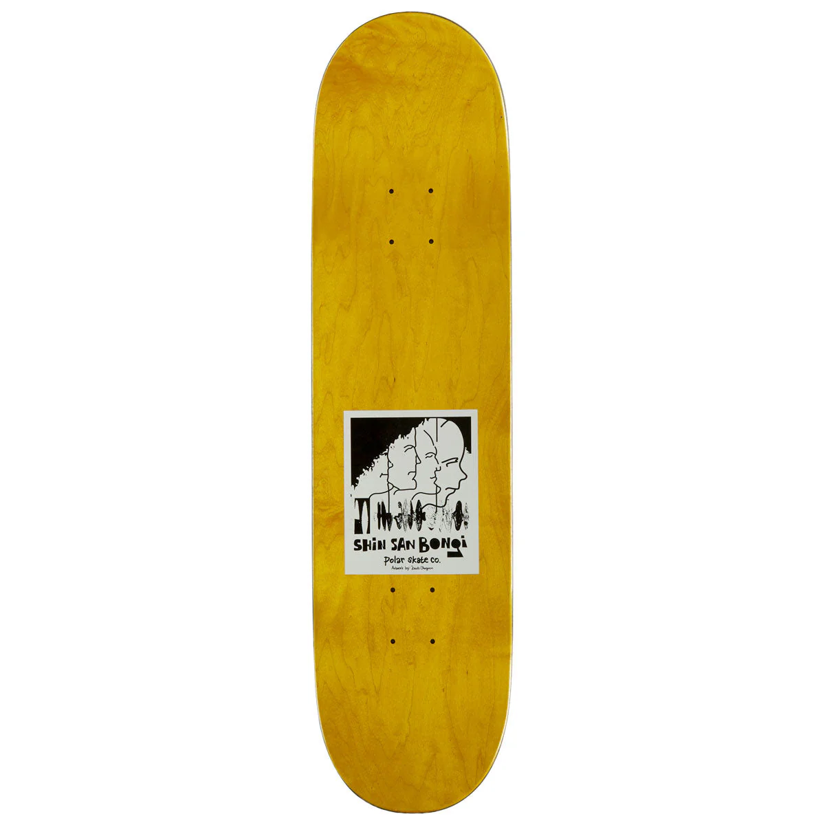 Polar Shin Sanbongi Fanzilla Skateboard Deck - 8.25" - Image 2