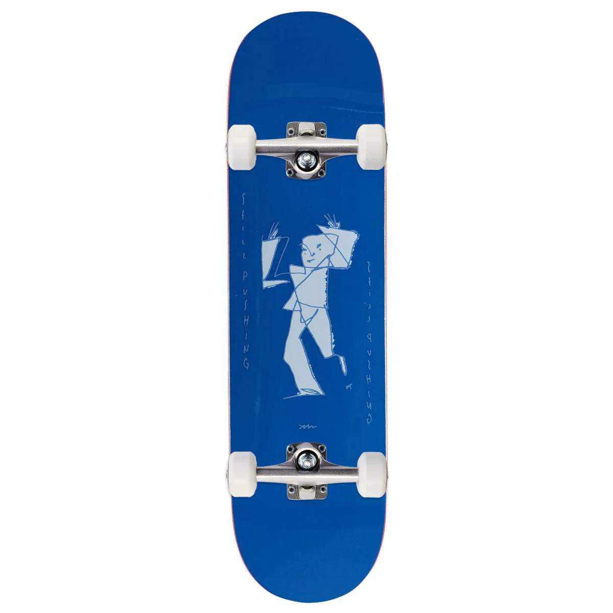 Polar Team Alv Still Pushing Skateboard Complete - 8.50"