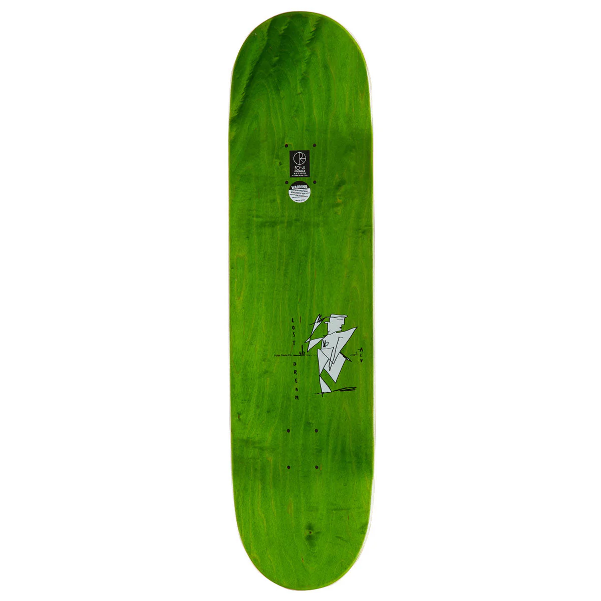 Polar Team Alv Still Pushing Skateboard Complete - 8.50" - Image 2