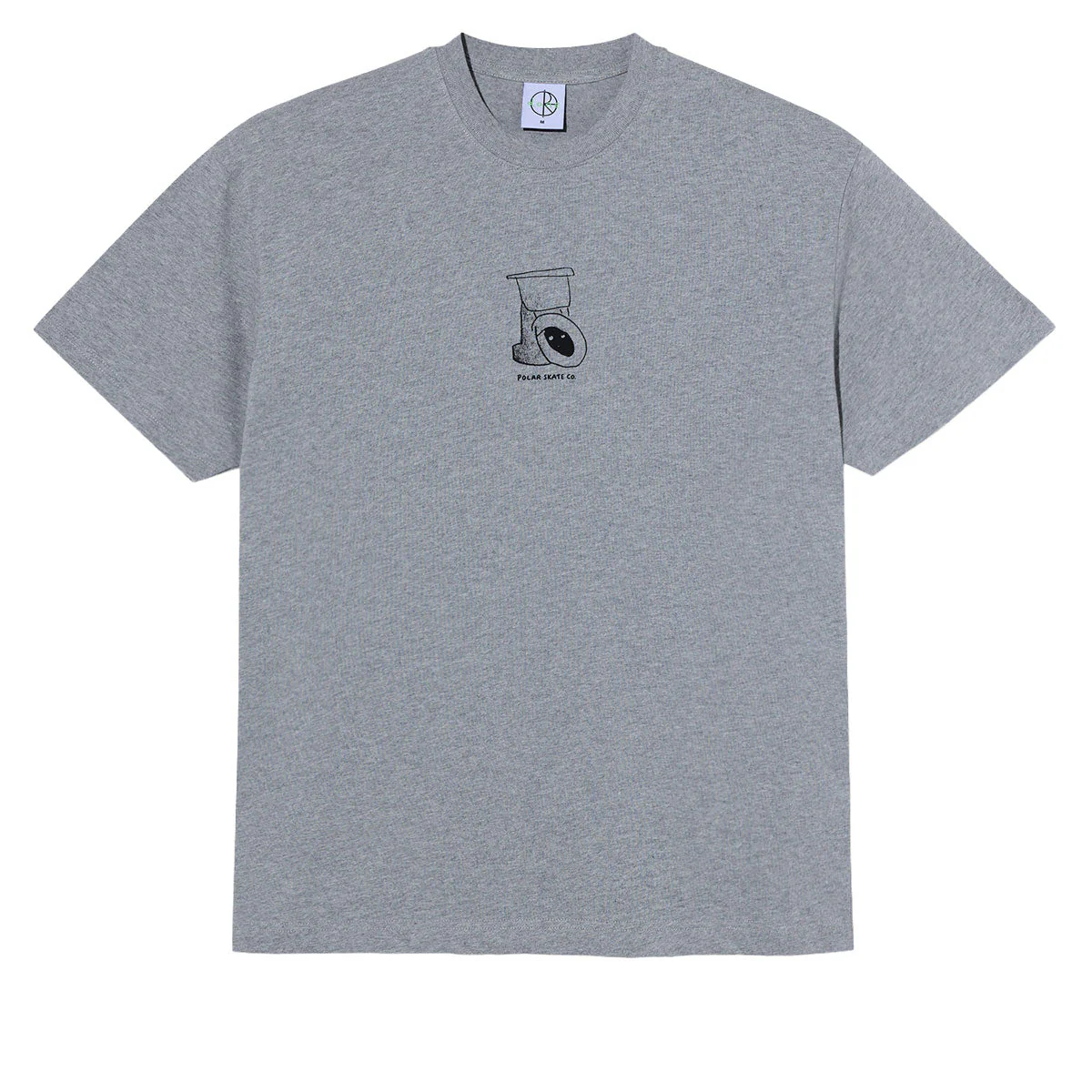Polar Toilet T-Shirt - Heather Grey