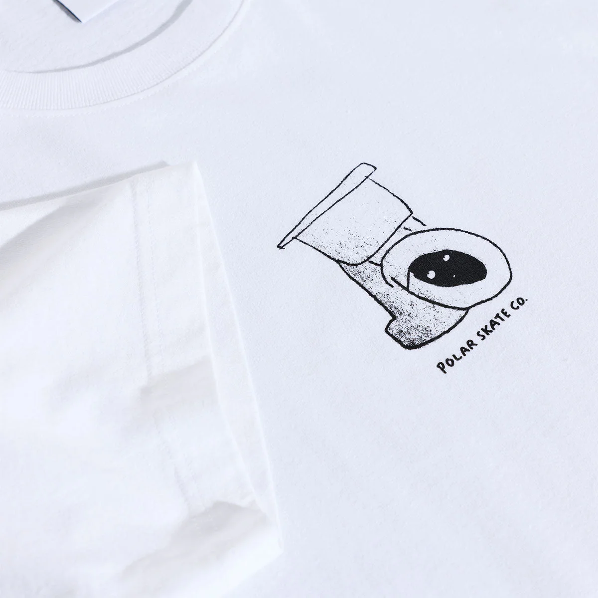 Polar Toilet T-Shirt - White - Image 2