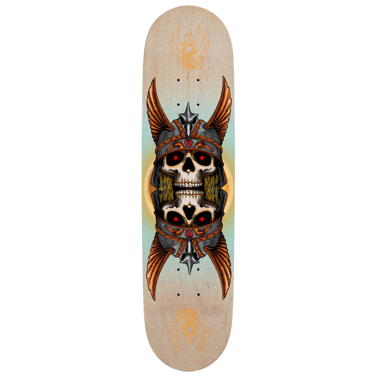 Powell-Peralta Andy Anderson Skull Egg Grip tape - Clear - 10.50" - Image 2