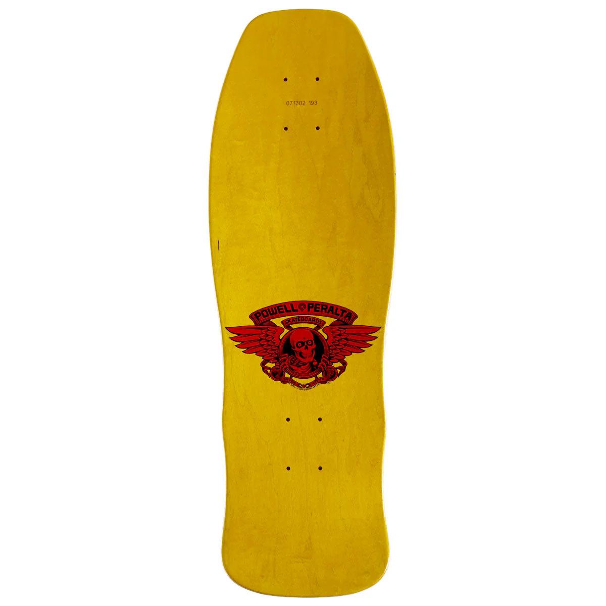 Powell-Peralta Per Wilinder Skull 12 Skateboard Deck - Red/Yellow Fade - 9.625" - Image 2