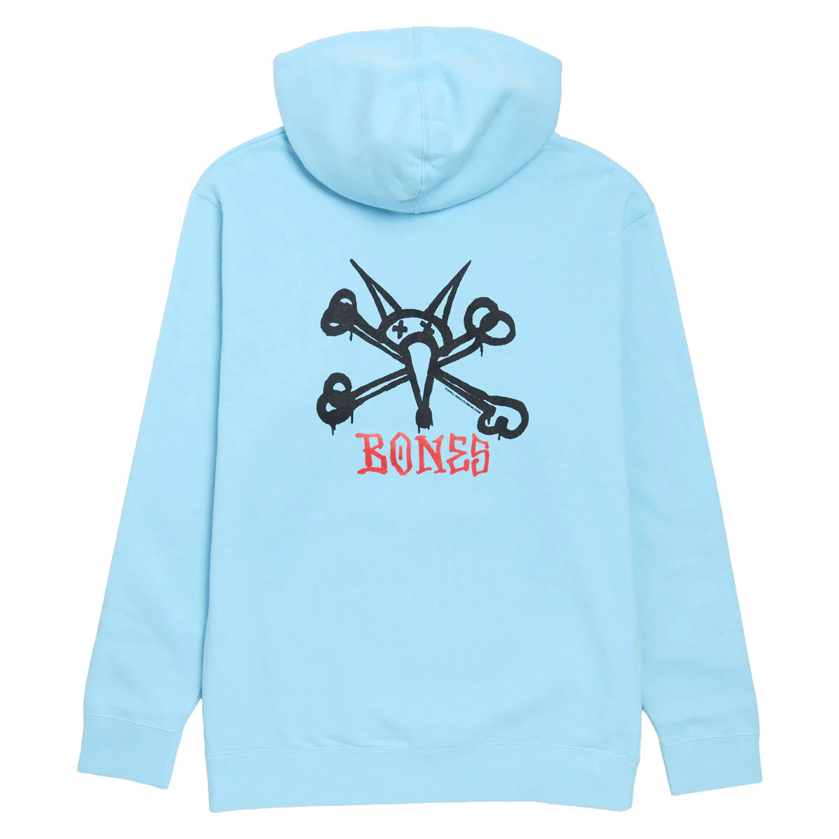 Powell-Peralta Rat Bones Hoodie - Aquatic Blue - Image 2