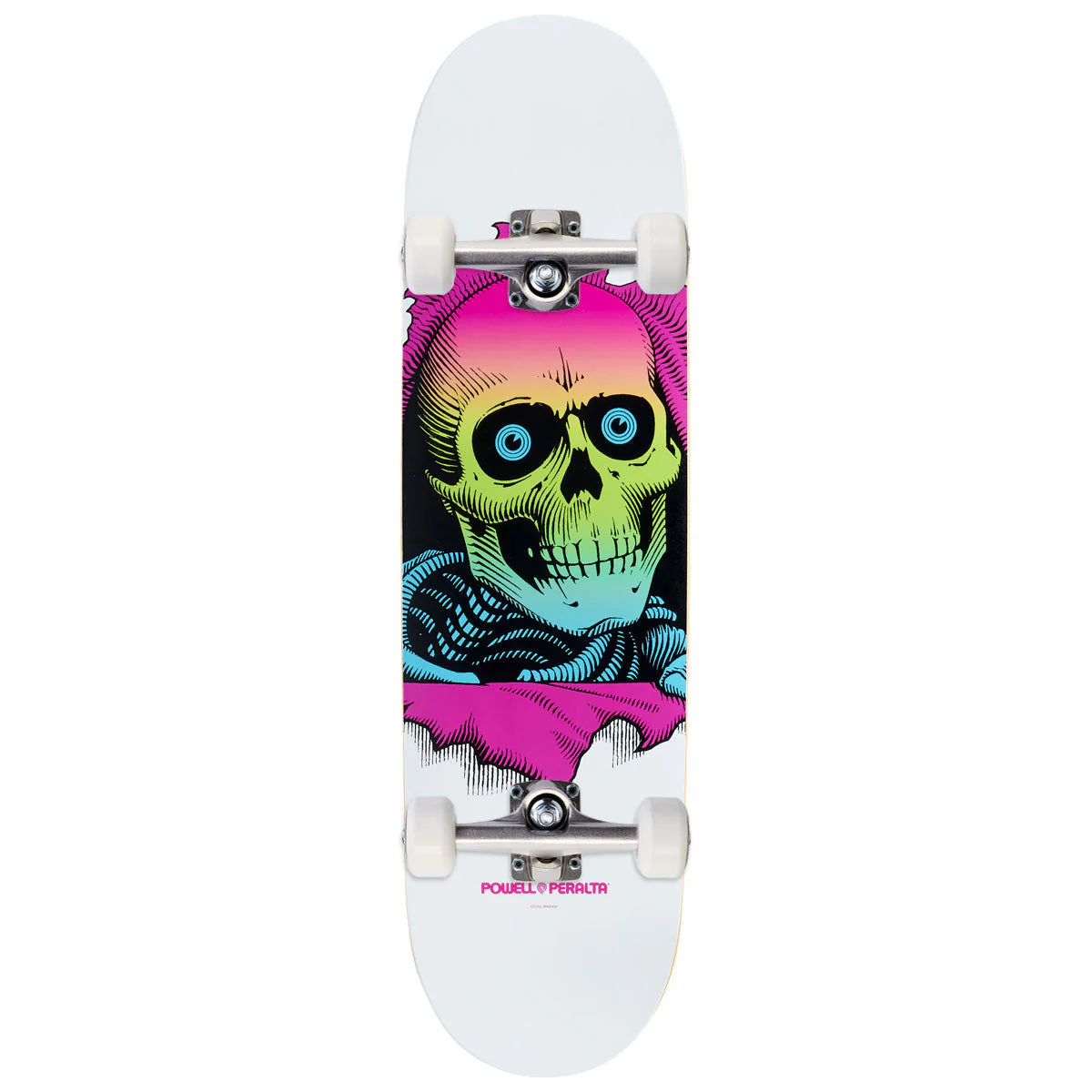 Powell-Peralta Ripper Skateboard Complete - Lime Fade/White - 8.50"