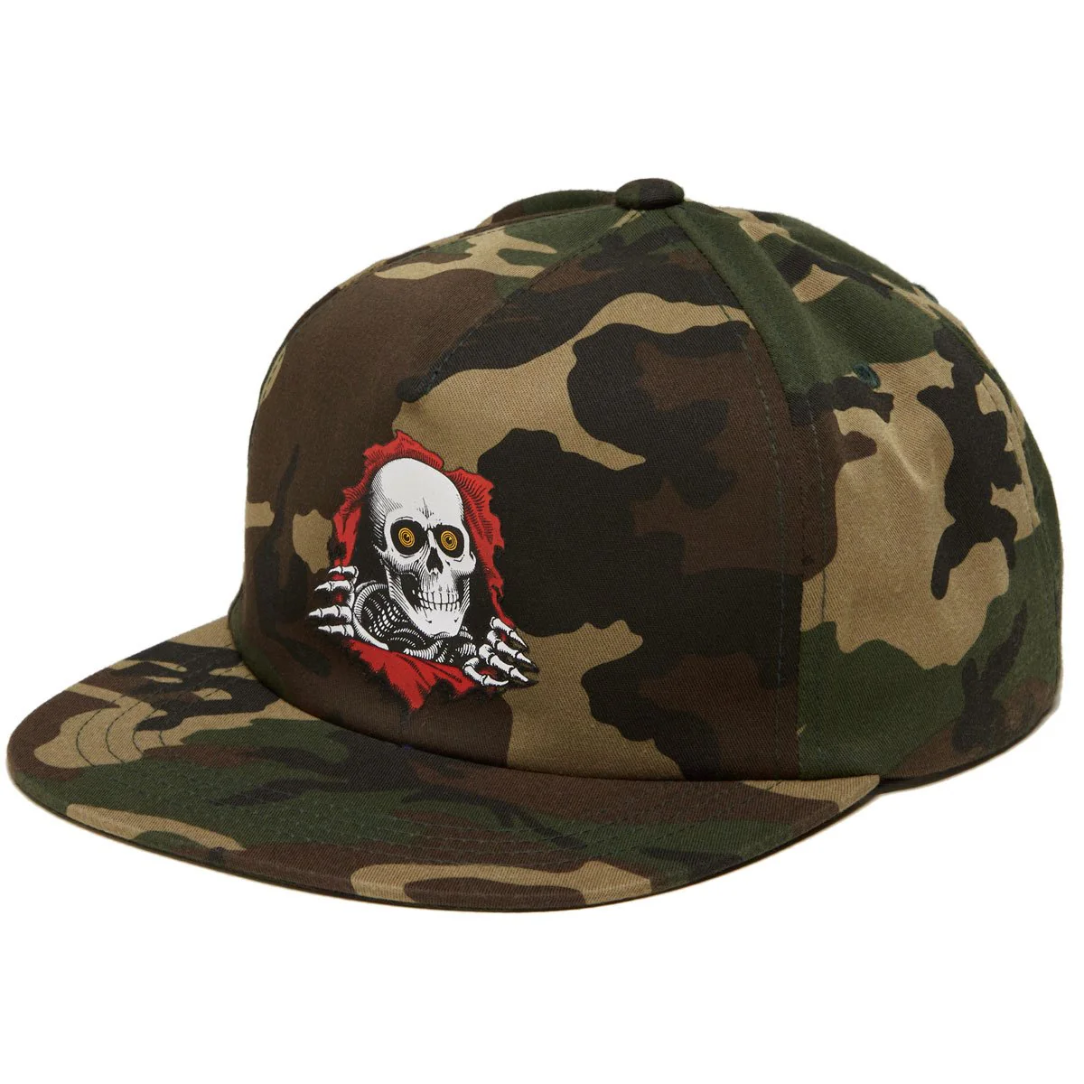 Powell-Peralta Ripper Snapback Hat - Camo