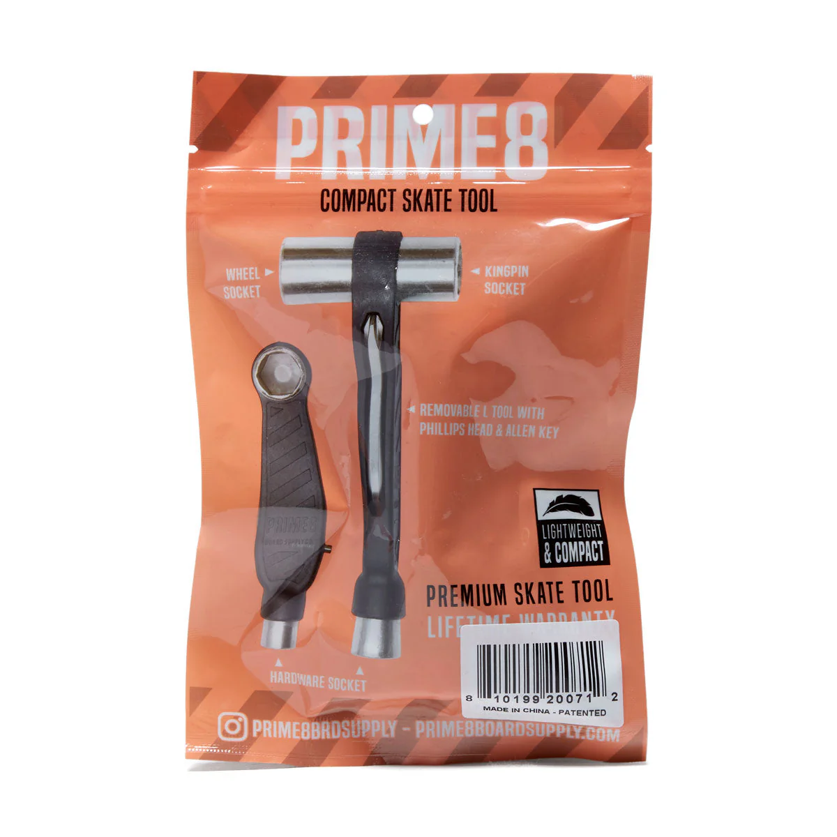 PRIME8 Compact Skate Tool - Mint Blue