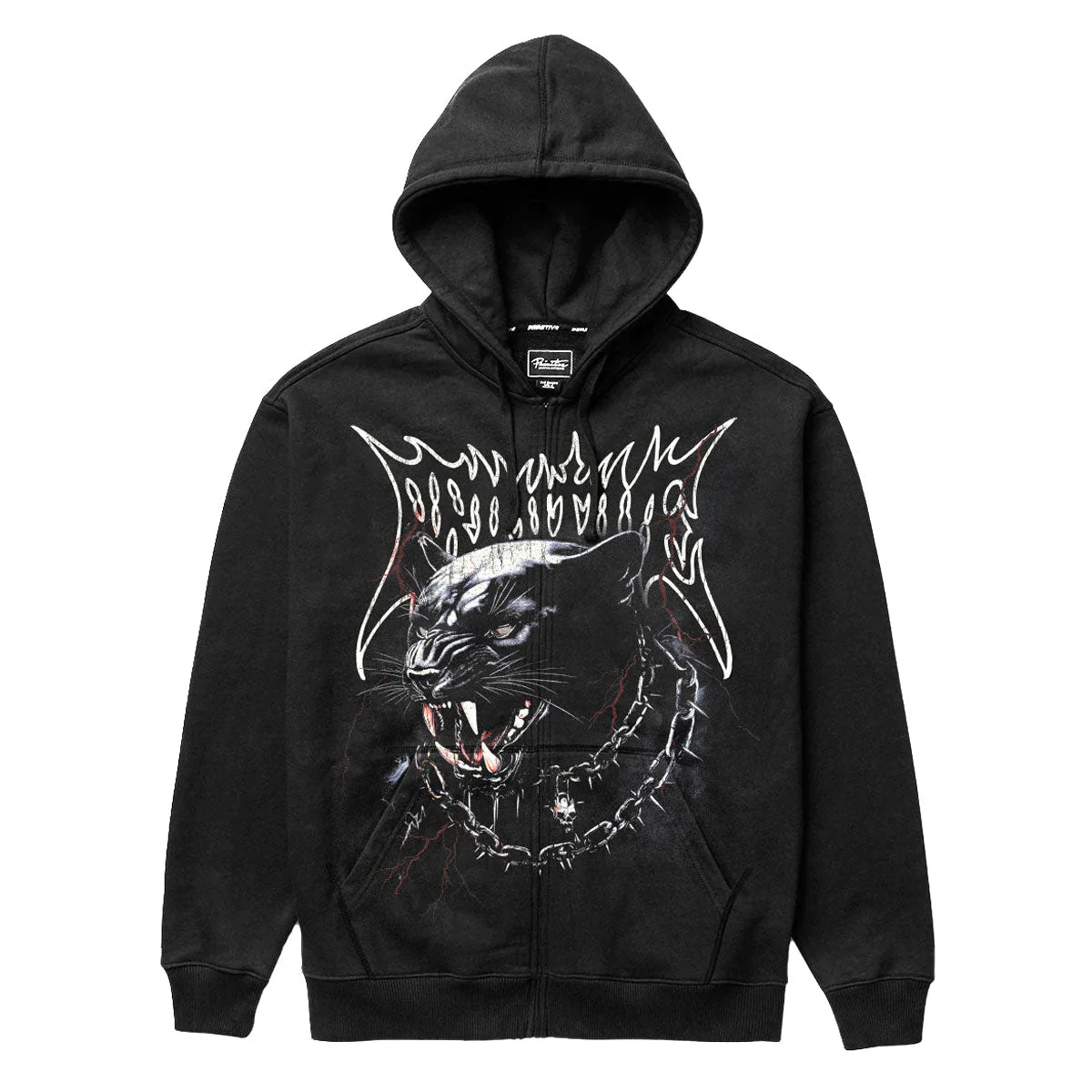 Primitive Abyss Zip Hoodie - Black