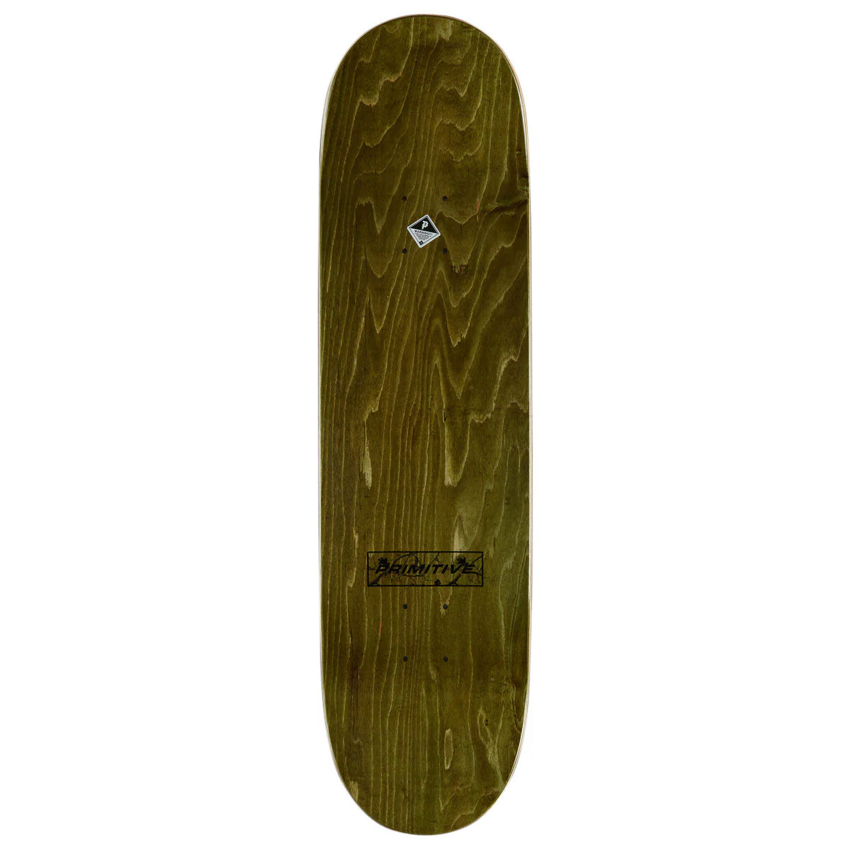 Primitive Night Owl Team Skateboard Deck - Black - 8.50" - Image 2