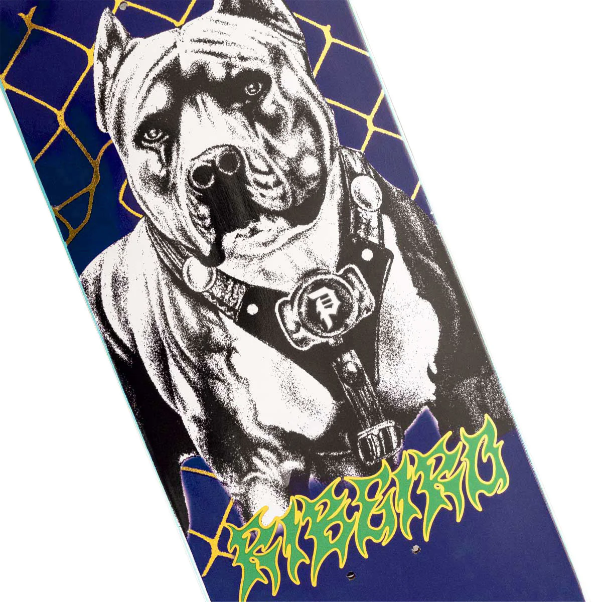 Primitive Ribeiro Vic Skateboard Deck - Navy - 8.38" - Image 3