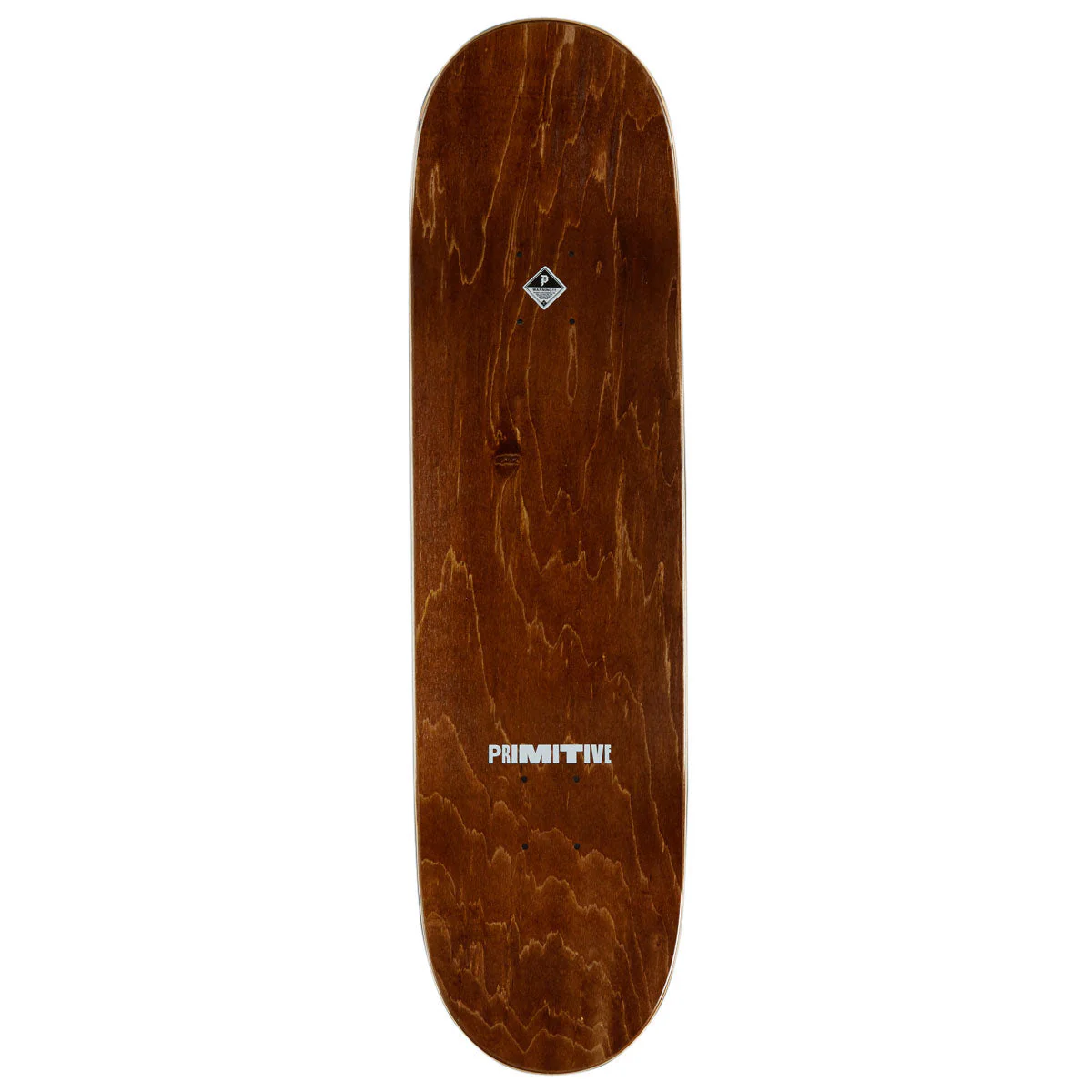 Primitive Vianna Stretch Skateboard Deck - Brown - 8.50" - Image 2