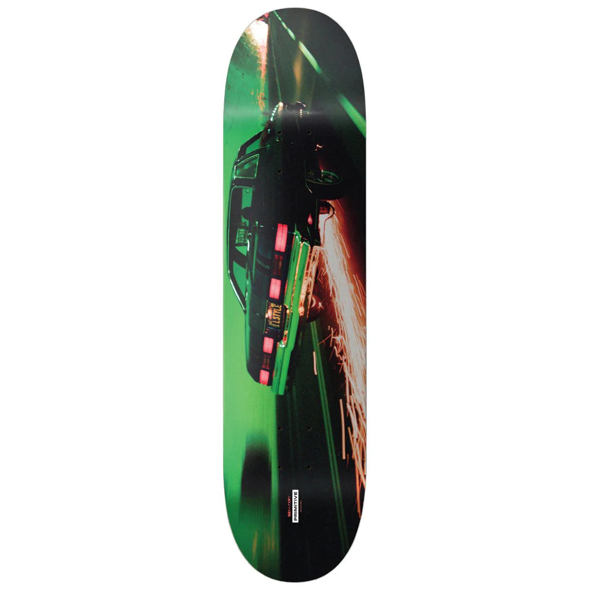 Primitive x Estevan Oriol Scrape Skateboard Deck - 8.00"
