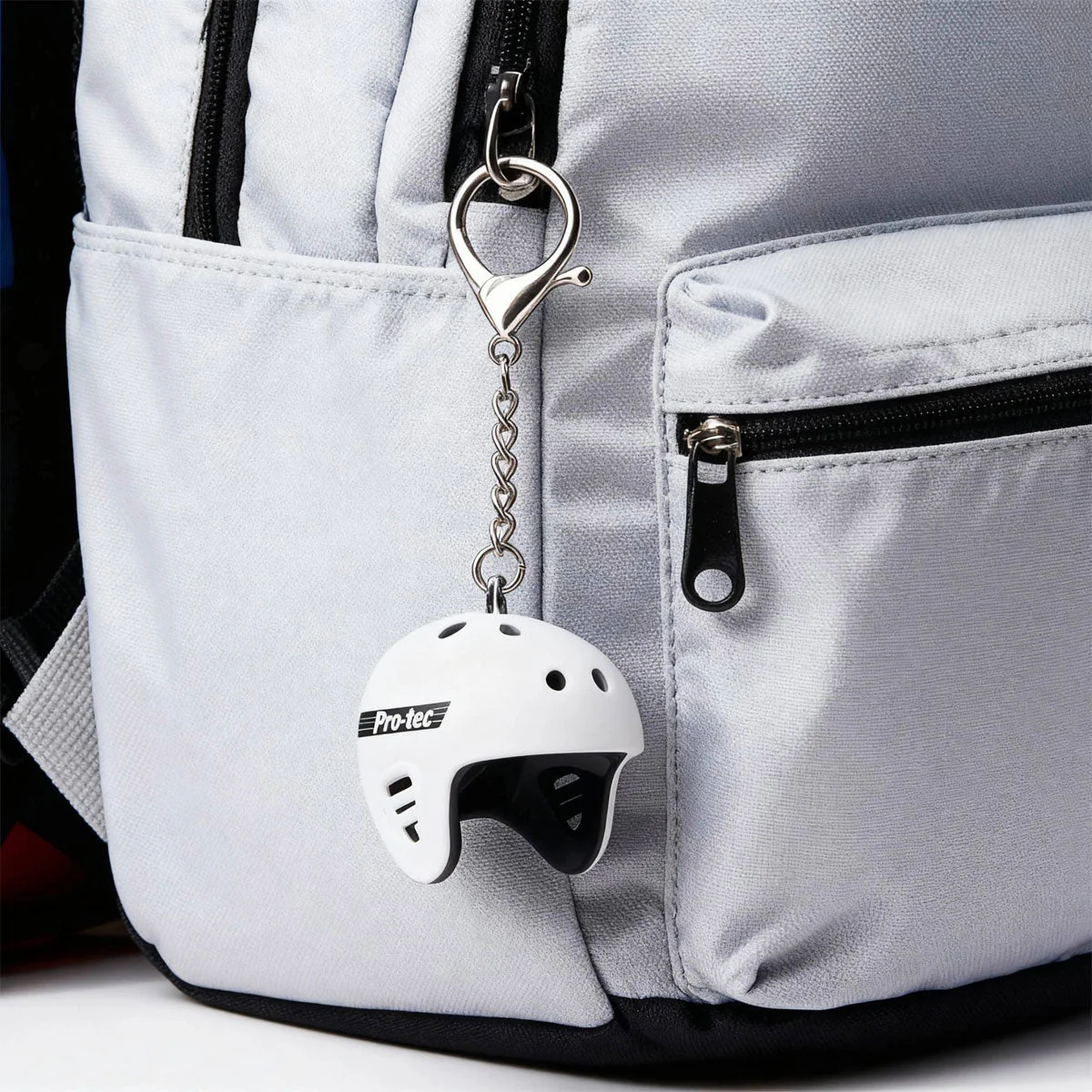 Pro-Tec Helmet Keychain - White Matte - Image 2