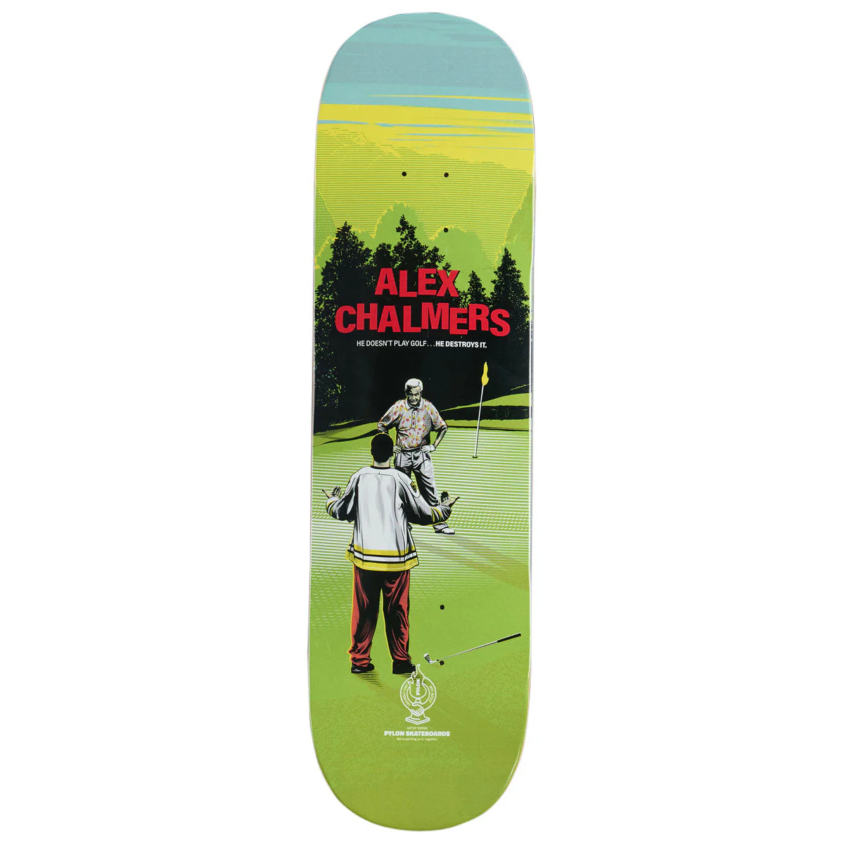 Pylon Alex Chalmers Price Is Skateboard Deck - 8.50"