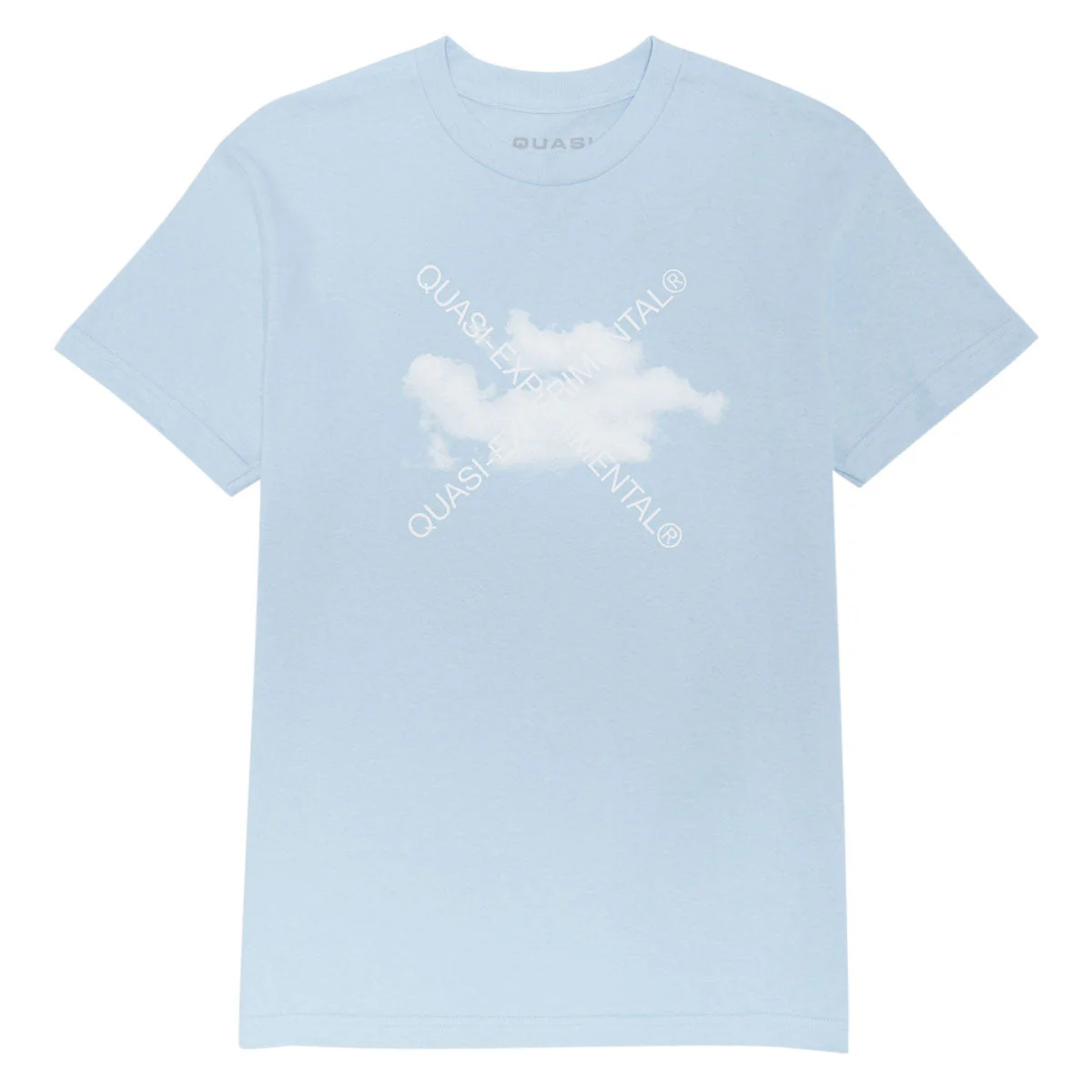 Quasi Cloud T-Shirt - Powder Blue