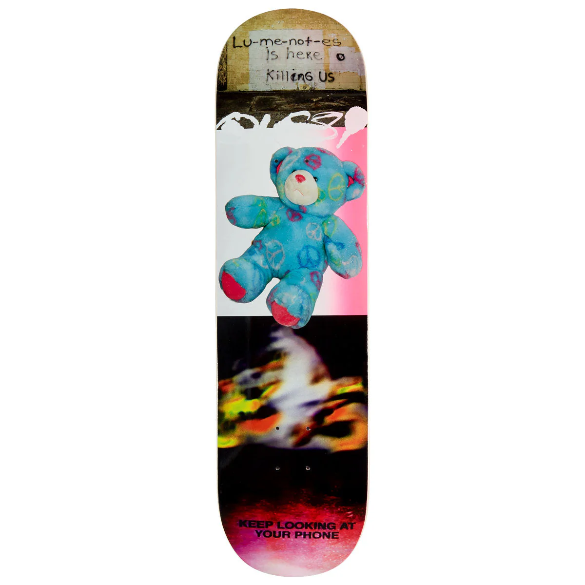 Quasi Illuminati Skateboard Deck - 8.25"