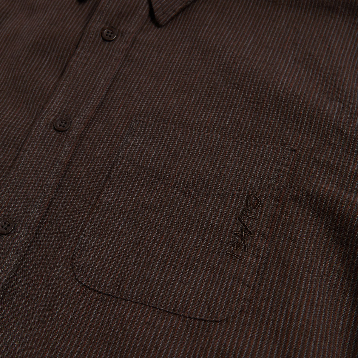 Quasi Kalvin Button Up Shirt - Hickory - Image 2