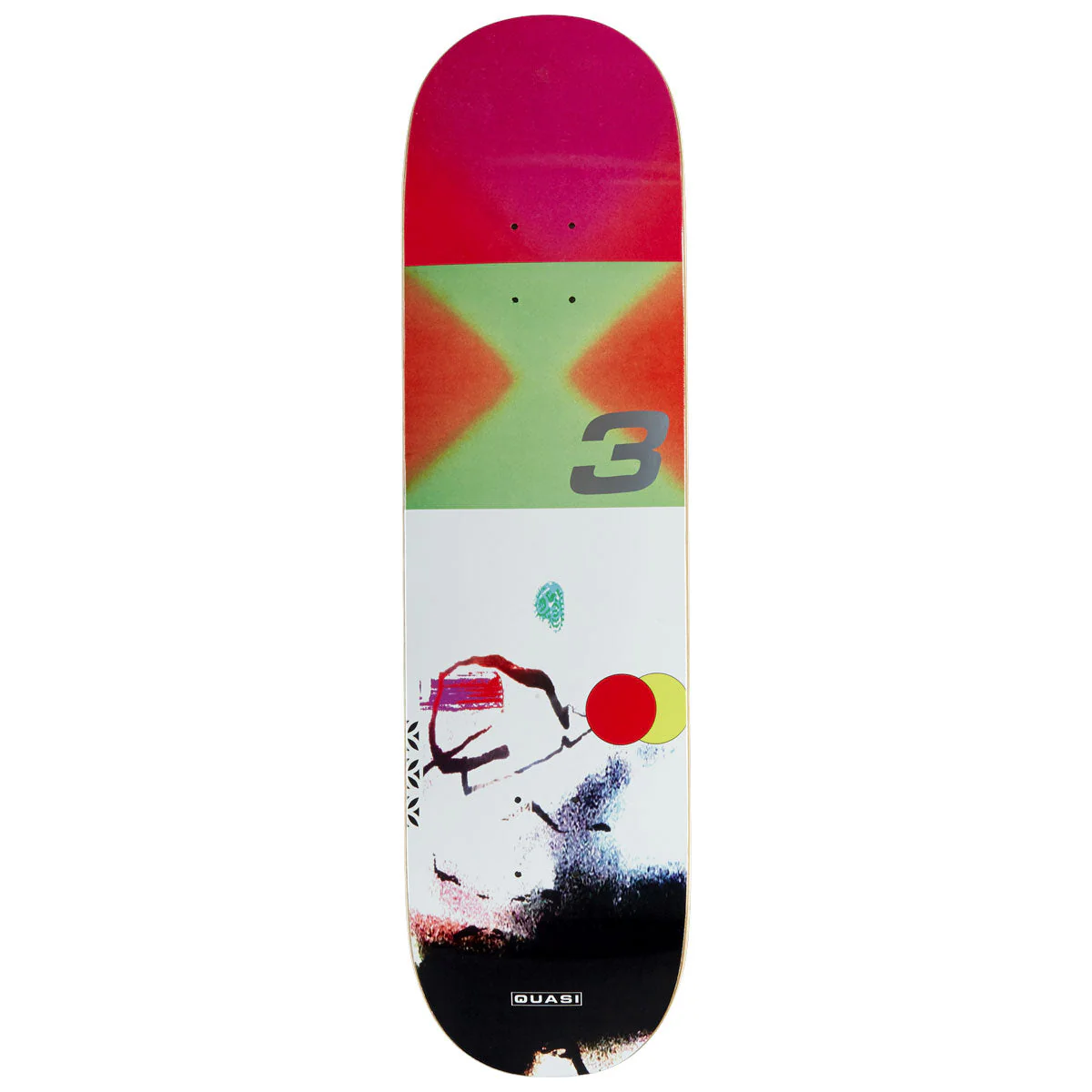 Quasi Race Track Skateboard Deck - 8.125"