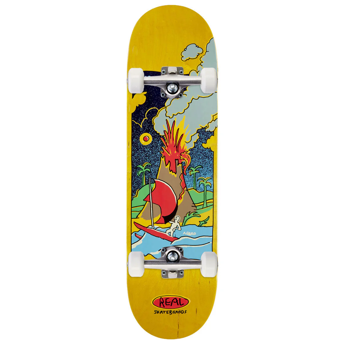 Real DBX Mason Volcano Skateboard Complete - Multi - 8.25"