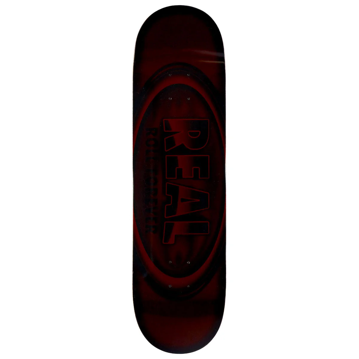 Real DBX Oval Skateboard Deck - Red Foil - 8.38"