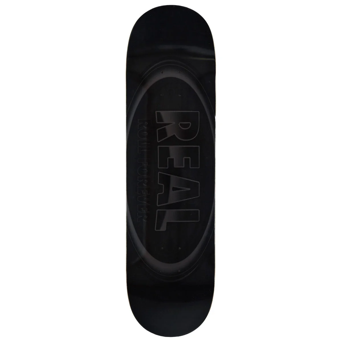 Real DBX Oval Skateboard Deck - Silver Foil - 8.50"