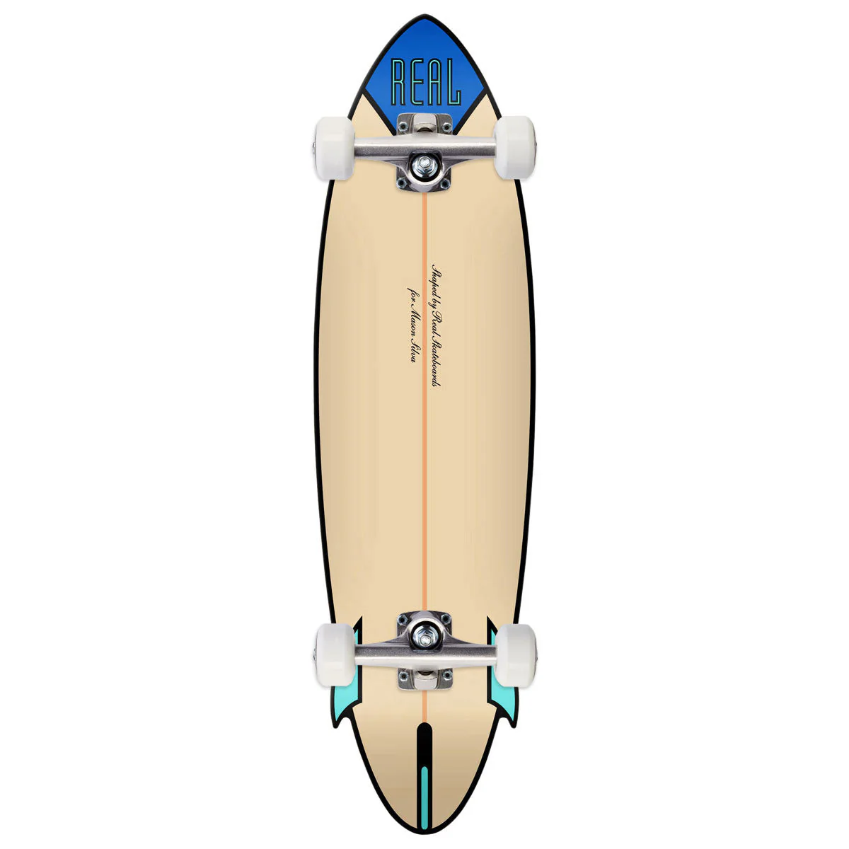 Real Mason Speed Egg Shaped Skateboard Complete - 9.25"