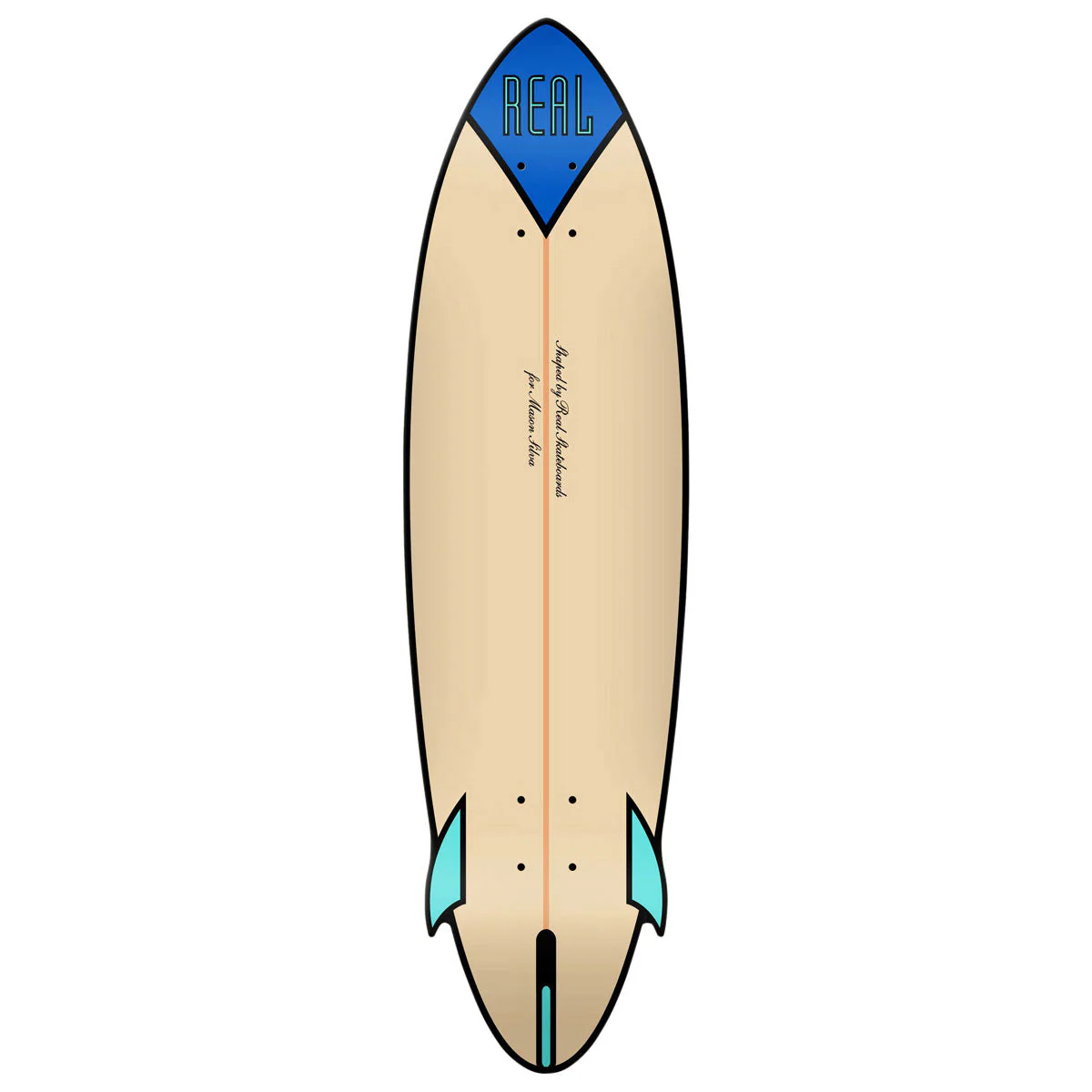 Real Mason Speed Egg Shaped Skateboard Deck - 9.25"