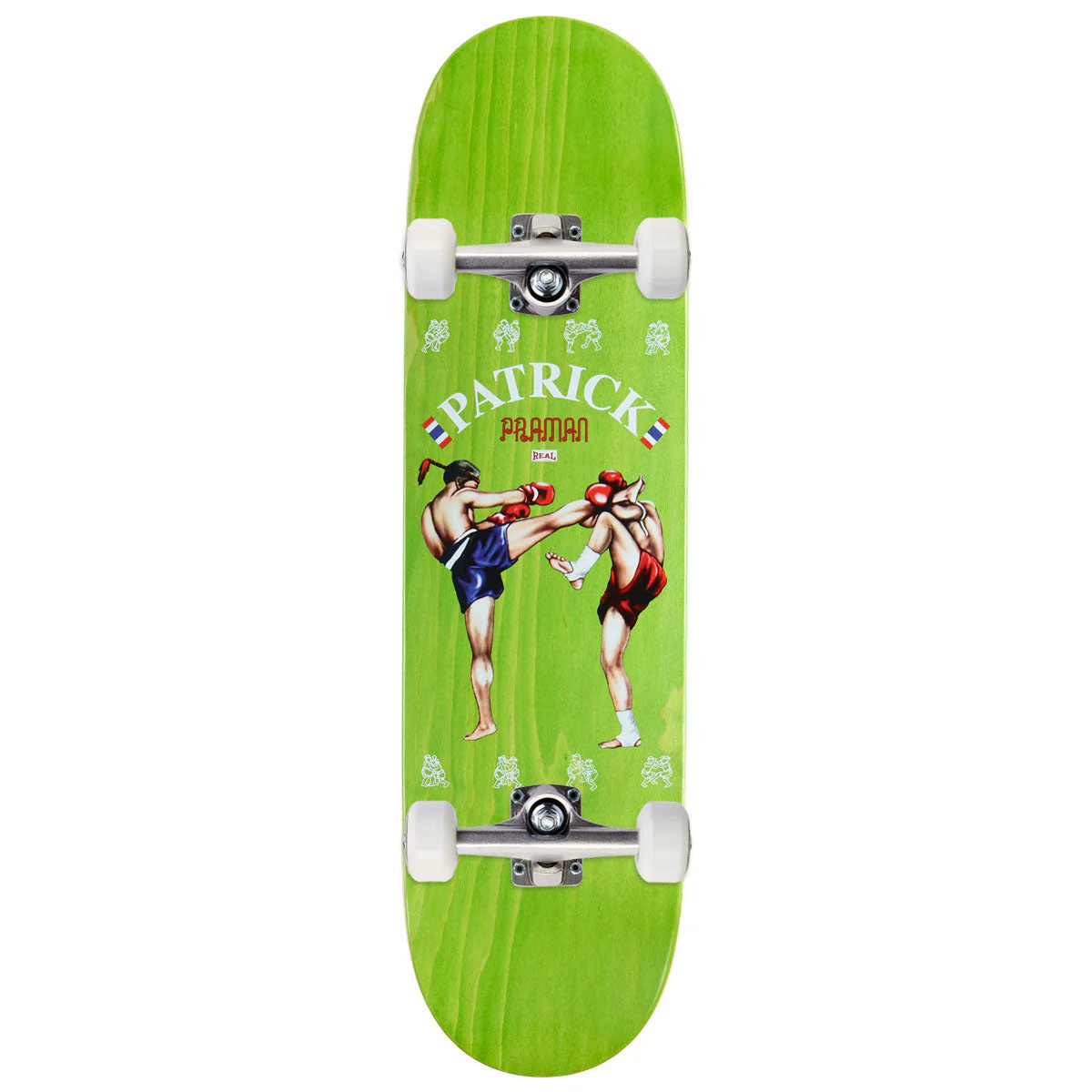 Real Praman Muay Thai Skateboard Complete - 8.50"