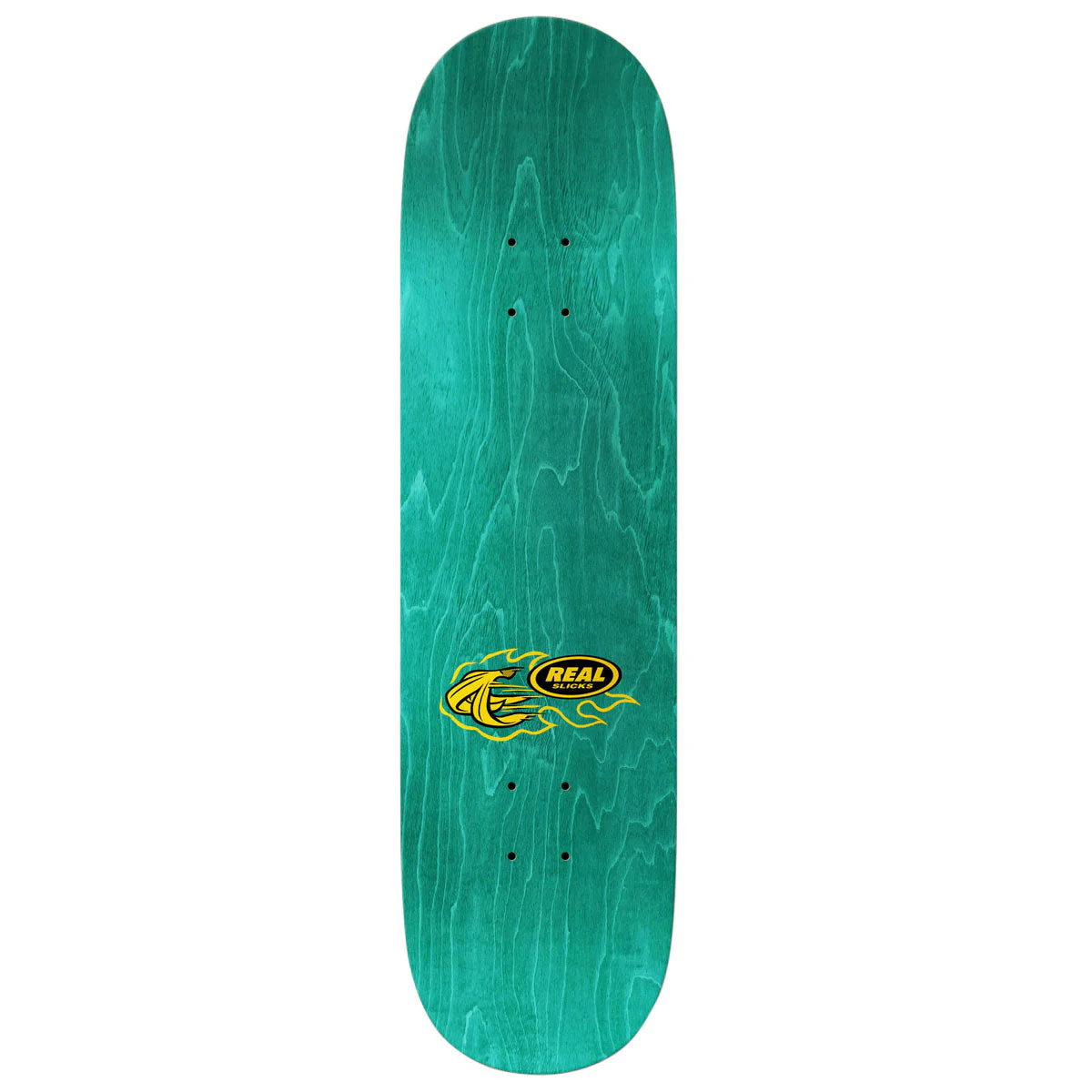 Real Team Real Slick Skateboard Deck - 8.25" - Image 2
