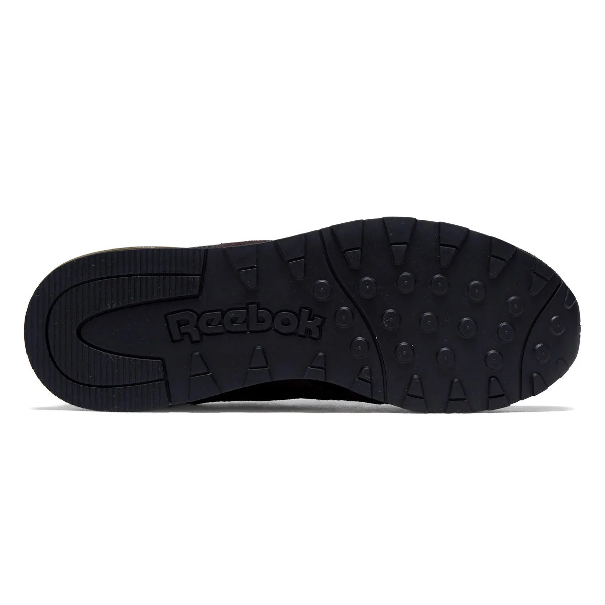 Reebok Classic Nylon 89 Shoes - Washed Black/Black/Black Cherry - Image 4