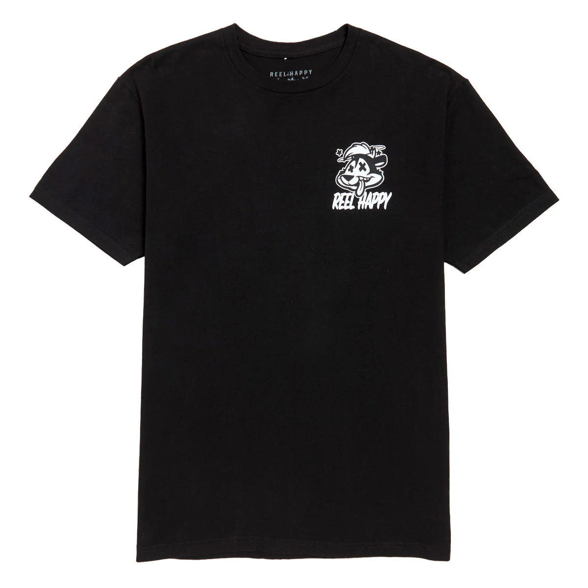 Reel Happy No Skunk T-Shirt - Black - Image 2