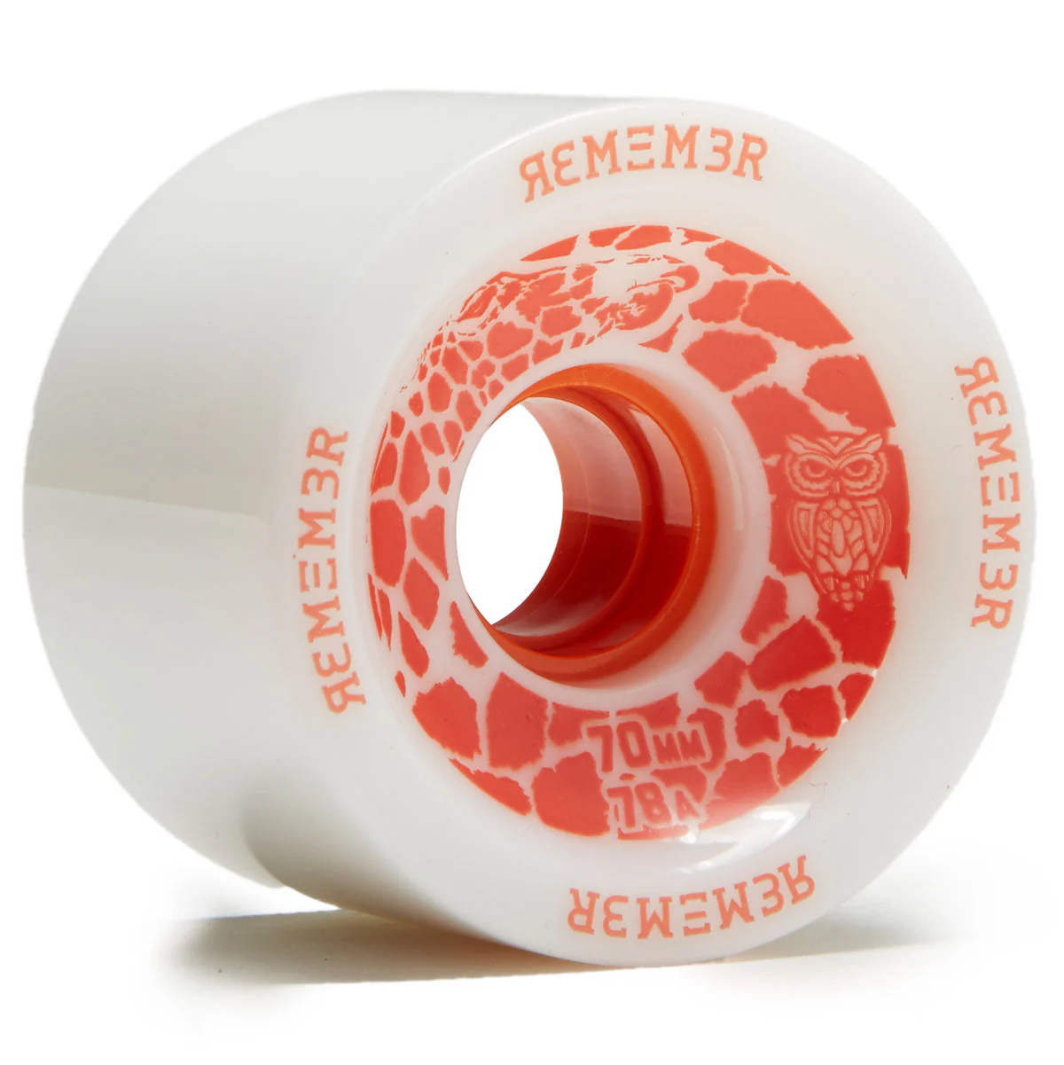 Remember Savannah Slamma 78a Longboard Wheels - White - 70mm