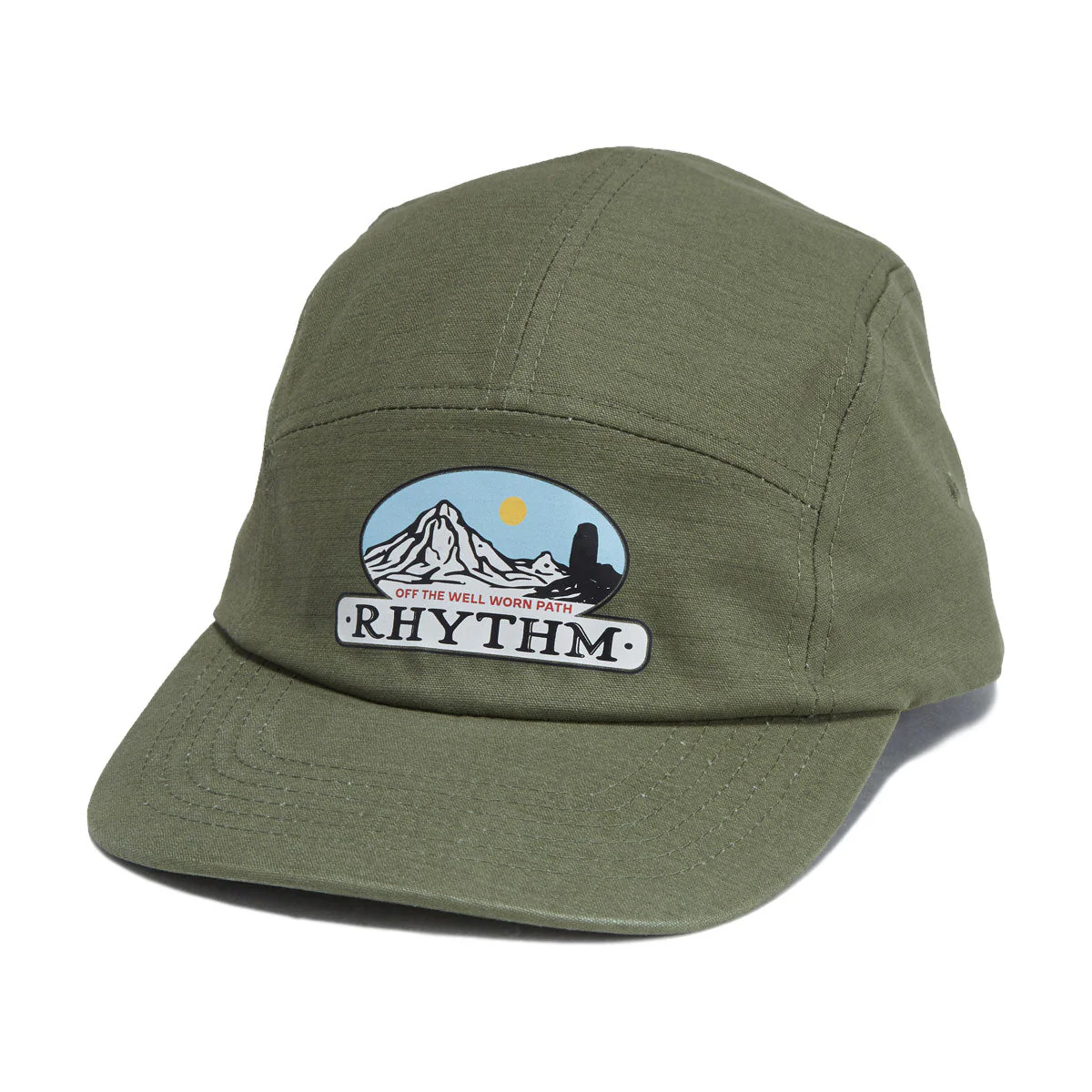 Rhythm Back Country 5 Panel Hat - Olive