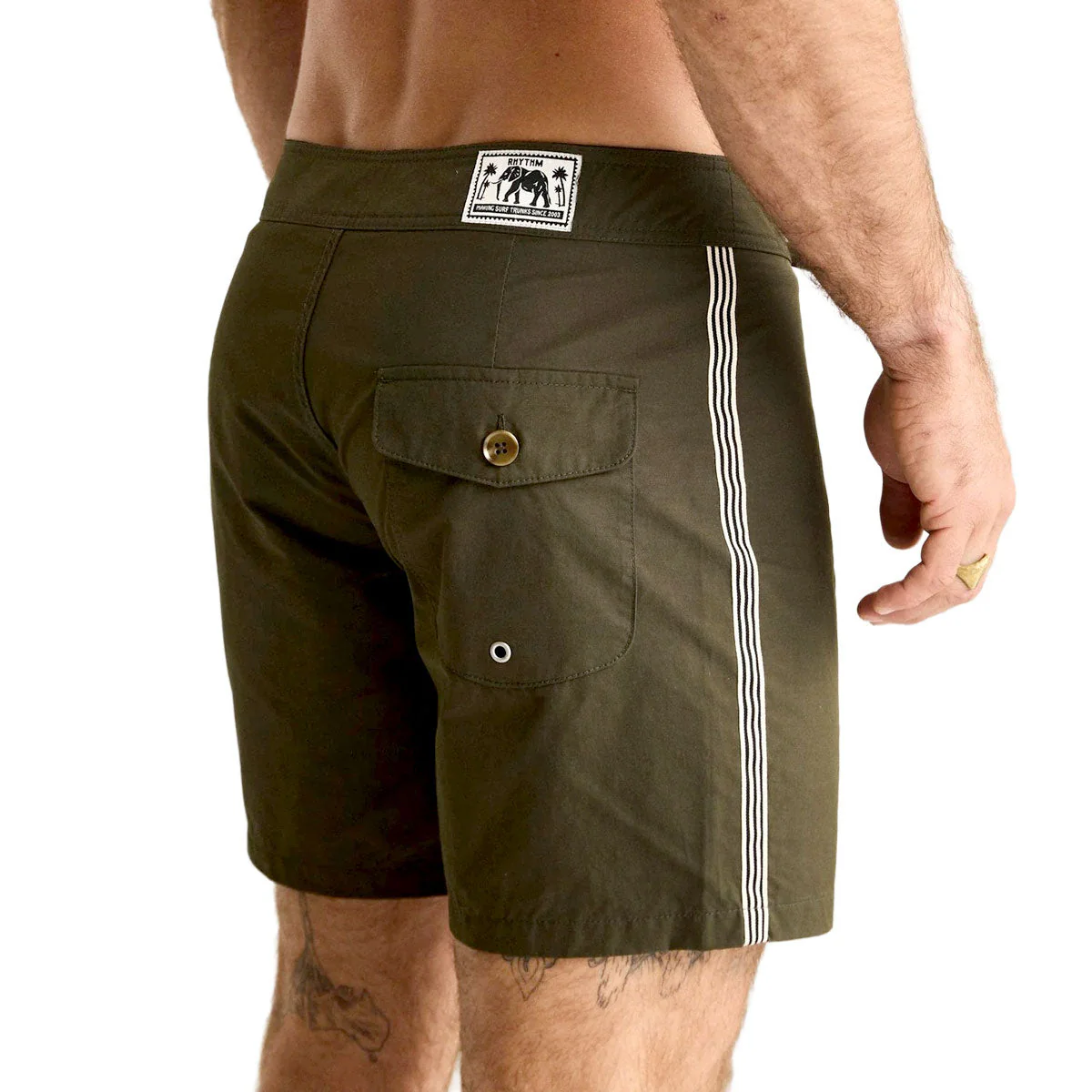 Rhythm Chasm Boardshorts - Pine - Image 3