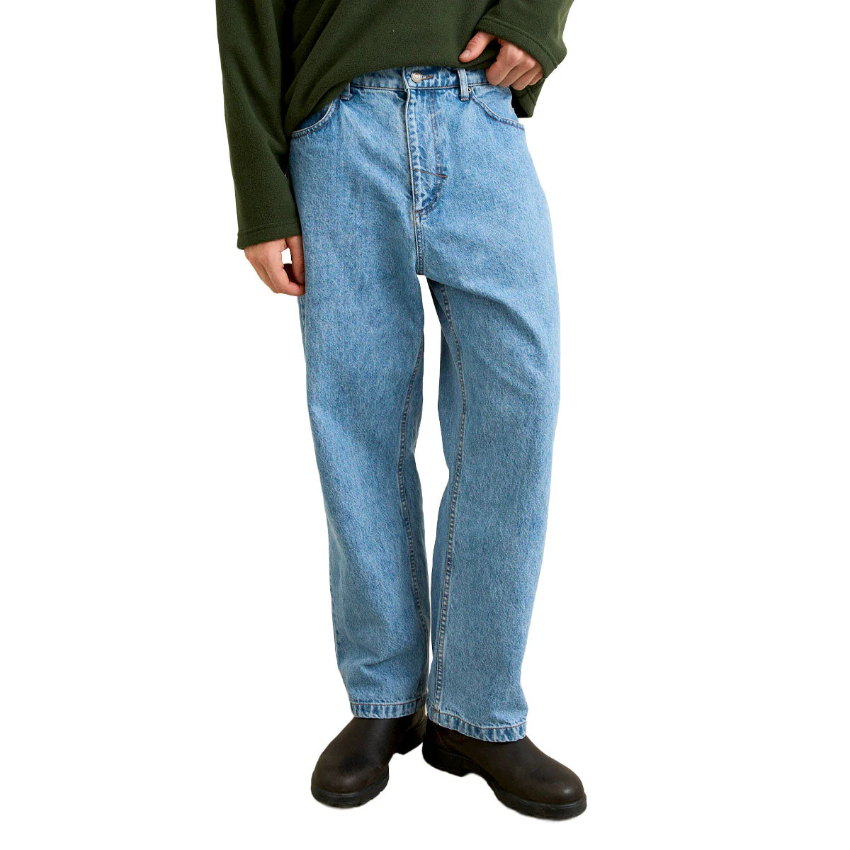 Rhythm Essential Jeans - Worn Indigo II - Image 2