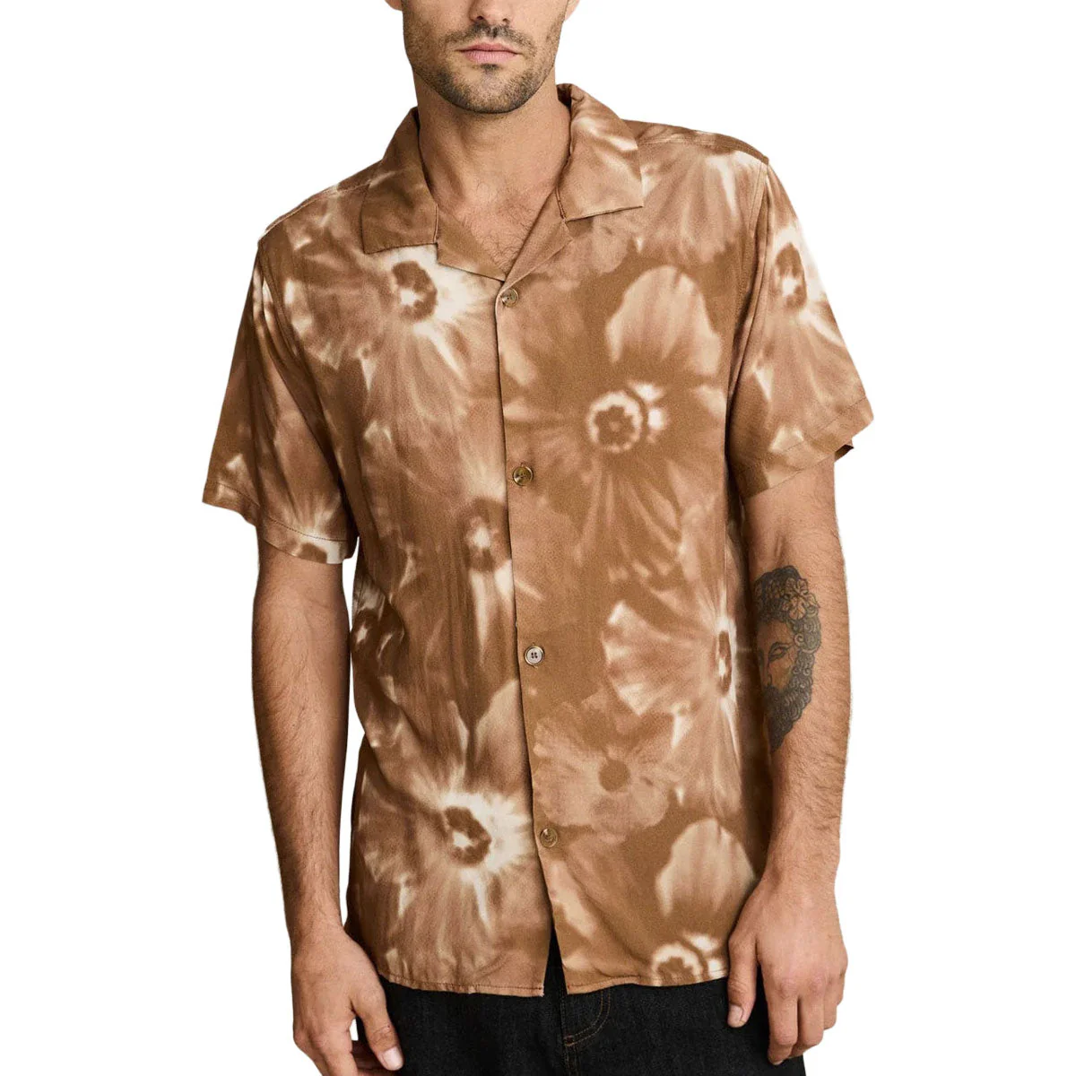 Rhythm Focus Shirt - Tobacco